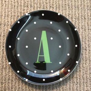 Kate Spade Lenox Monogram Dish.